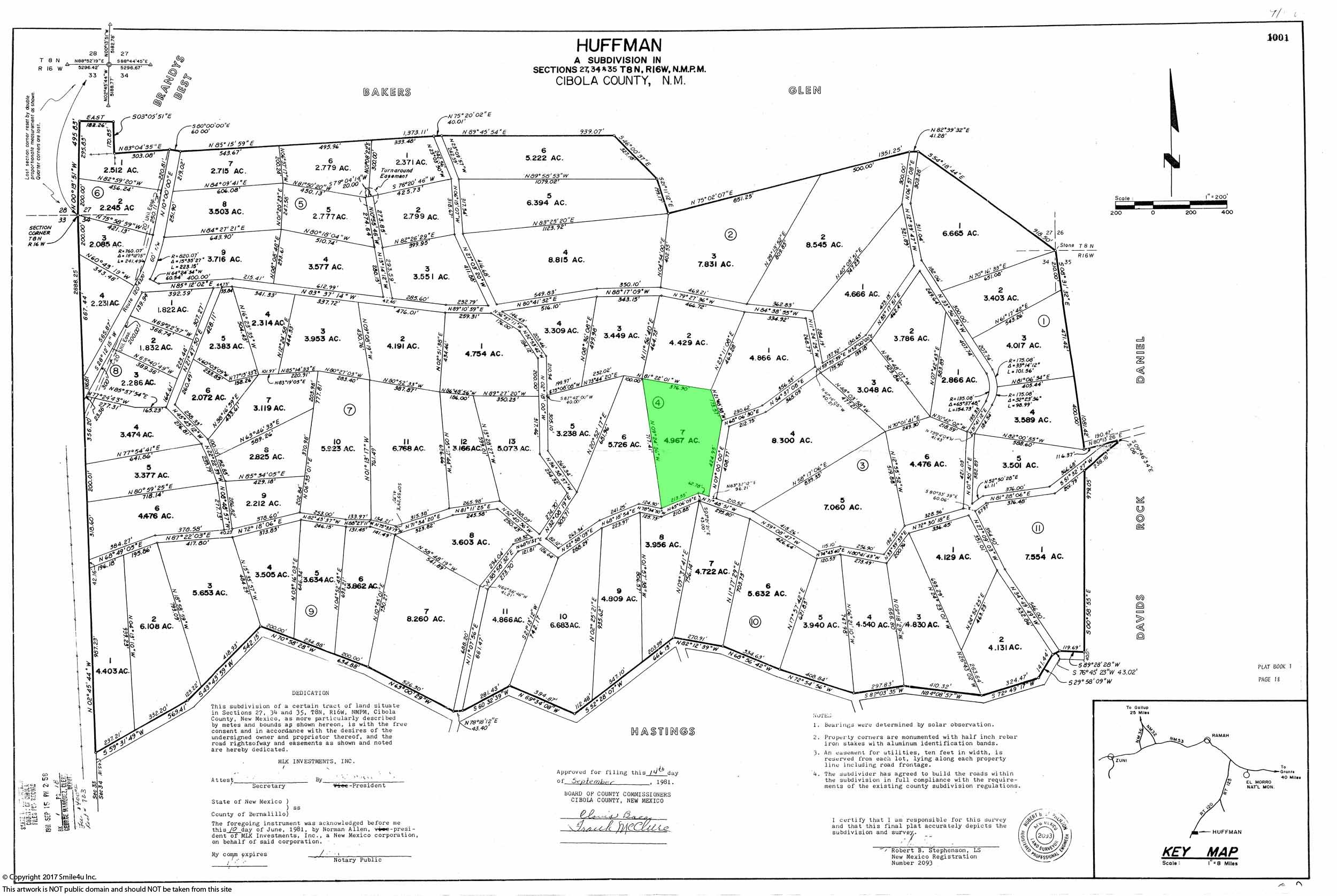 4.9 acres land in Candy Kitchen NM